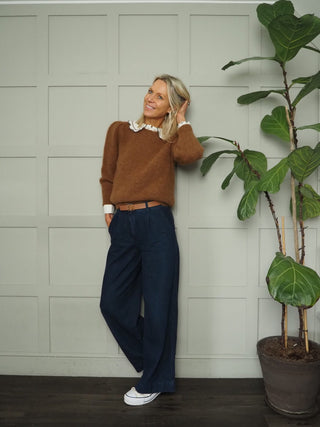 Padam Super Soft, Puff Shoulder Round Neck Jumper, Best Seller - 13 Colours