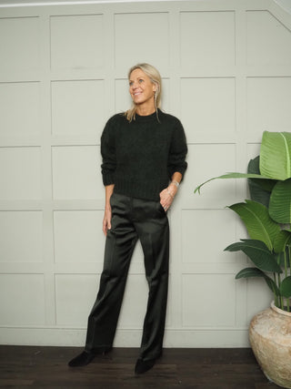 Sille Chunky Jumper by Part Two - Dark Green