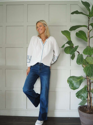 Seabird Jeans - Dark Denim Blue