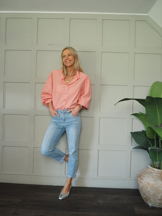 Marlborough Straight Leg Classic Jeans - Dark Denim Blue, Denim Blue, Ecru, Light Denim, White