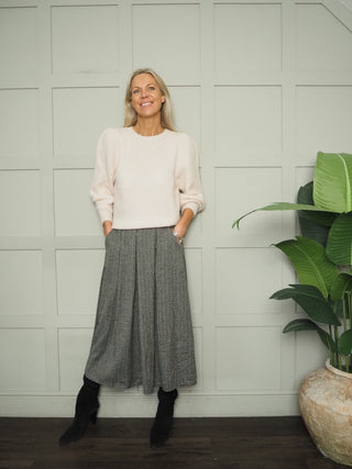 Padam Super Soft, Puff Shoulder Round Neck Jumper, Best Seller - 13 Colours