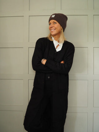 Hope Super Soft Beanie Hat by Moss Copenhagen - Raisin