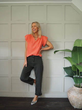Bosham Cotton Cheesecloth Short Sleeve Blouse - 7 Colours