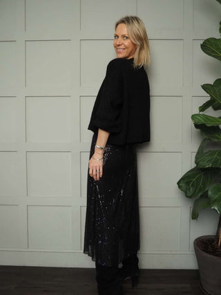 Shia Jumper with Cropped Balloon Sleeves - 7 Colours