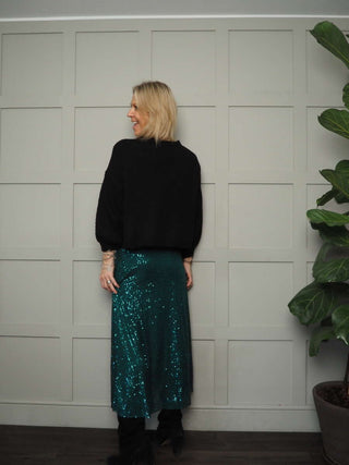 Shia Jumper with Cropped Balloon Sleeves - 7 Colours