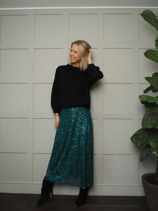 Shia Jumper with Cropped Balloon Sleeves - 7 Colours