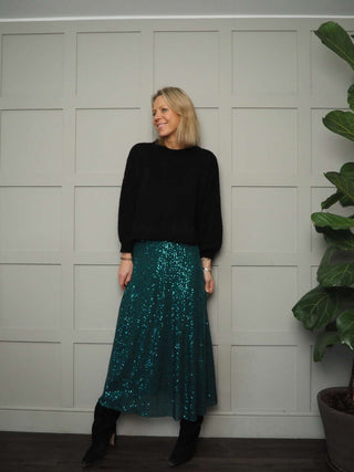 Shia Jumper with Cropped Balloon Sleeves - 7 Colours