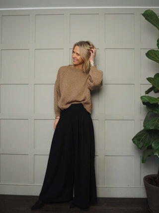 Shia Jumper with Cropped Balloon Sleeves - 7 Colours