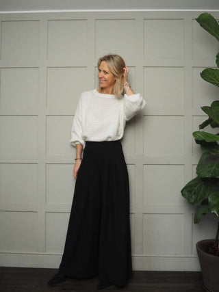 Shia Jumper with Cropped Balloon Sleeves - 7 Colours