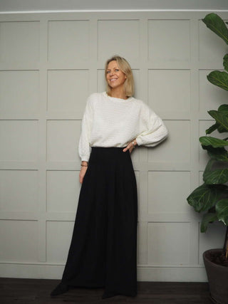 Shia Jumper with Cropped Balloon Sleeves - 7 Colours