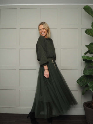 Shia Jumper with Cropped Balloon Sleeves - 7 Colours