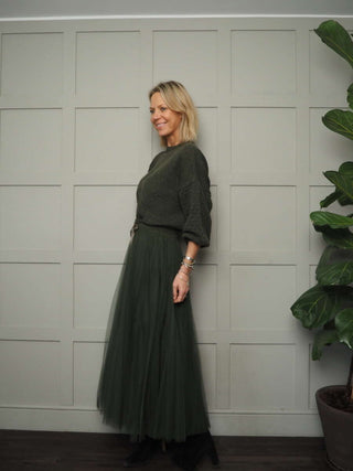 Shia Jumper with Cropped Balloon Sleeves - 7 Colours