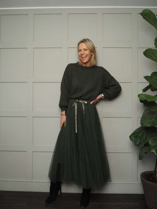 Shia Jumper with Cropped Balloon Sleeves - 7 Colours