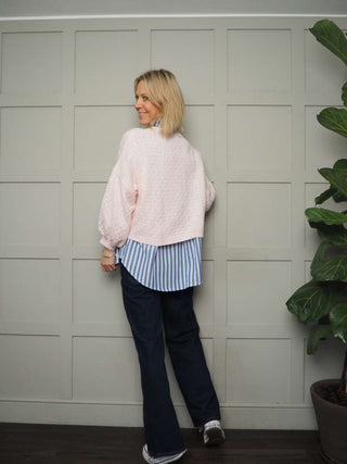 Shia Jumper with Cropped Balloon Sleeves - 7 Colours