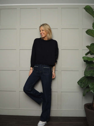 Shia Jumper with Cropped Balloon Sleeves - 7 Colours