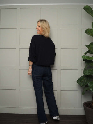 Shia Jumper with Cropped Balloon Sleeves - 7 Colours