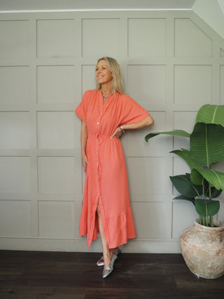 Burwash Cheesecloth Dress - 7 Colours