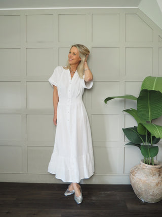 Burwash Cheesecloth Dress - 7 Colours