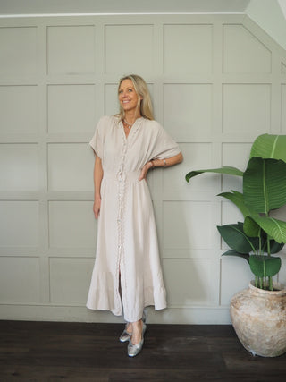 Burwash Cheesecloth Dress - 7 Colours