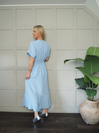 Burwash Cheesecloth Dress - 7 Colours