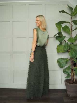 Ruffle Tulle Skirt - 7 Colours