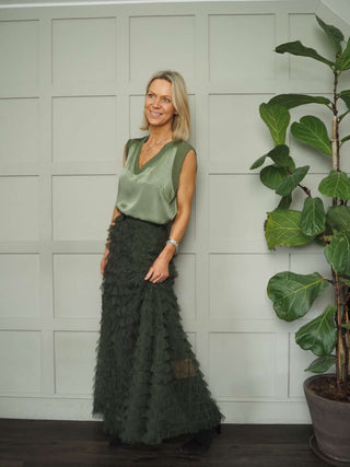 Ruffle Tulle Skirt - 7 Colours