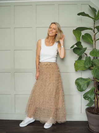 Ruffle Tulle Skirt - 7 Colours