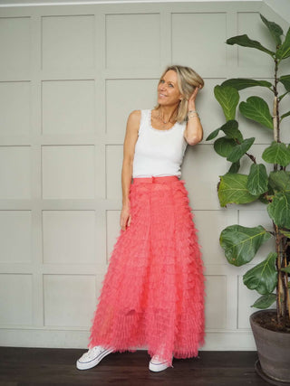 Ruffle Tulle Skirt - 7 Colours