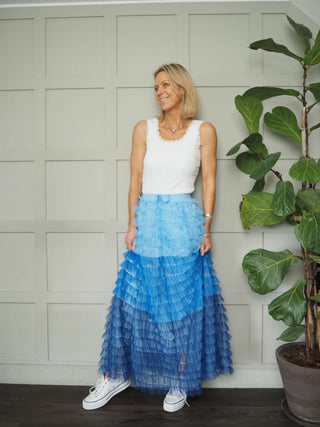 Ruffle Tulle Skirt - 7 Colours