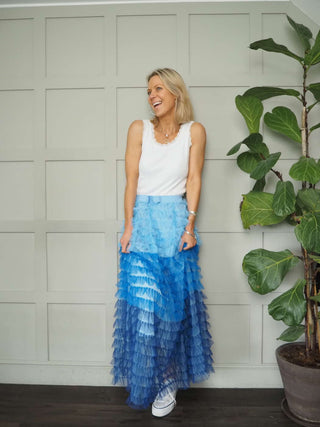 Ruffle Tulle Skirt - 7 Colours