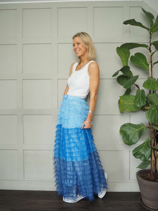 Ruffle Tulle Skirt - 7 Colours