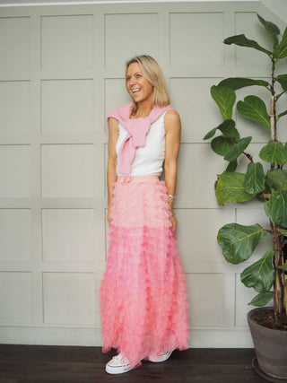 Ruffle Tulle Skirt - 7 Colours