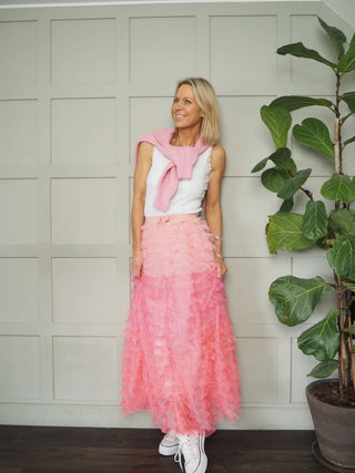 Ruffle Tulle Skirt - 7 Colours
