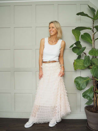 Ruffle Tulle Skirt - 7 Colours