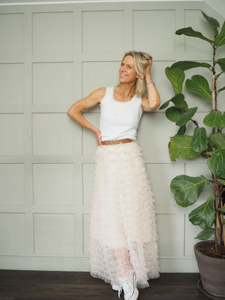 Ruffle Tulle Skirt - 7 Colours