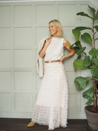 Ruffle Tulle Skirt - 7 Colours