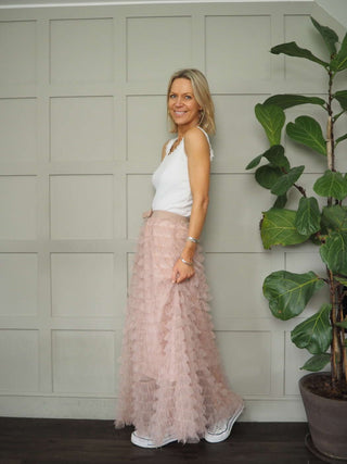 Ruffle Tulle Skirt - 7 Colours
