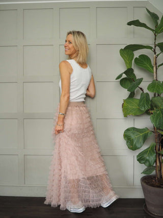 Ruffle Tulle Skirt - 7 Colours