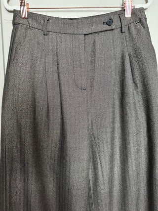 Daiko Herringbone Trousers by BYoung - Black/Brown/Grey