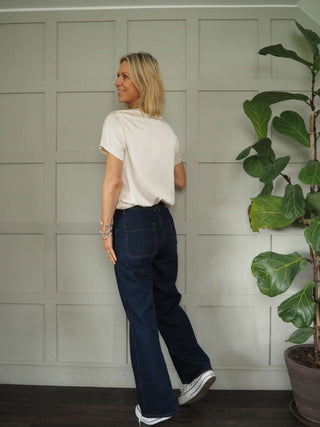 Nara Silk Mix Short Sleeved T-Shirt - 6 Colours