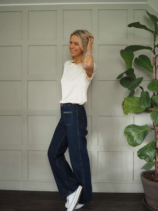 Nara Silk Mix Short Sleeved T-Shirt - 6 Colours