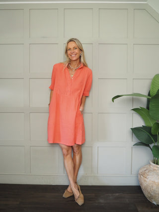 Cara Cheesecloth Dress - 6 Colours