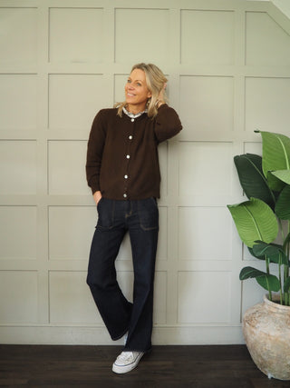 Wealden Button Front Cardigan - 7 Colours