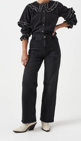 Elodie Full Length Jeans by Seventy Mochi - Pasadena Vintage and Vintage Black