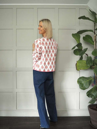 Impa Cotton Jeans with Buttons on Each Side and No Pockets - Denim Blue