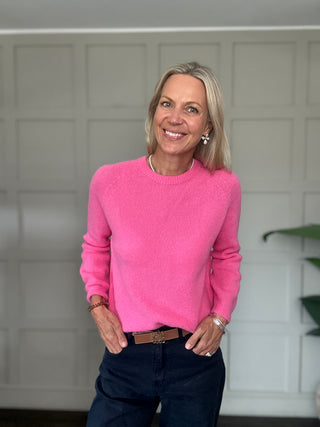 Beela Soft Crew Neck Jumper, Alpaca/Wool Mix, Best Seller - 20 Colours