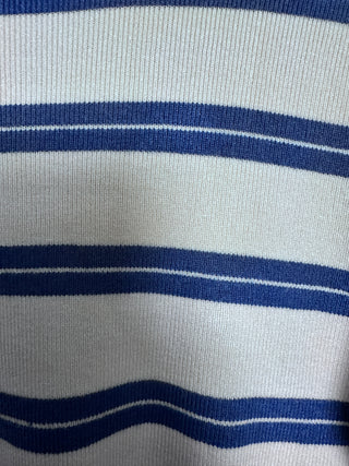 Spina Striped Polo Neck by Soaked - Black, Blue, Khaki