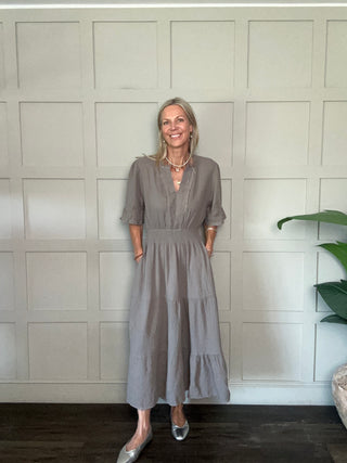 Edenridge Cheesecloth Dress - 7 Colours