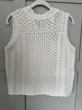 Dulcie Tank Top by Emme - Ecru