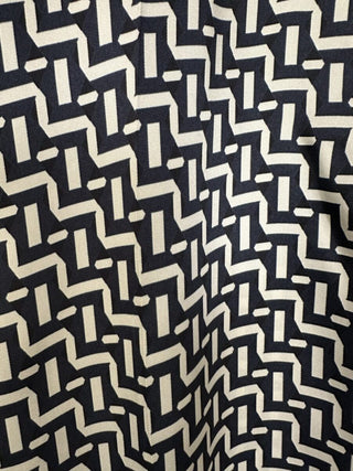 Wilma Cropped Trousers by Emme - Navy Blue